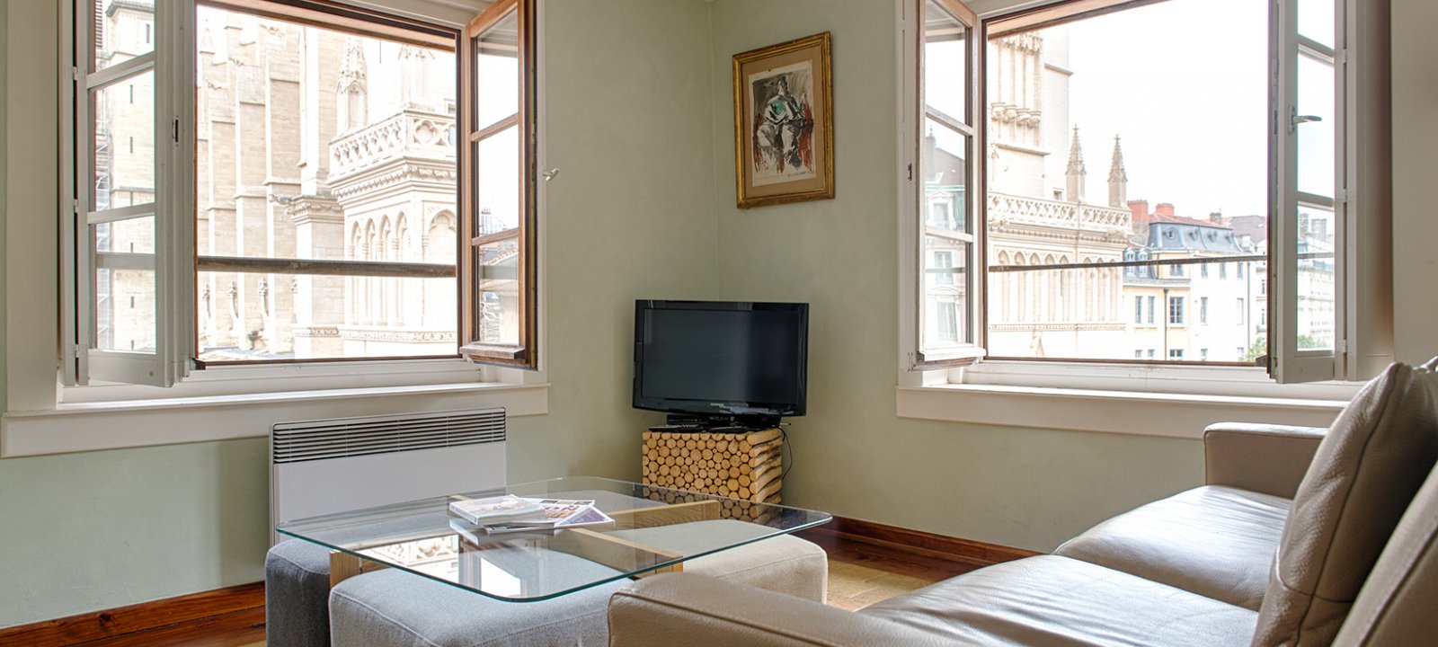 Apart'Observatoire Saint Jean Living-room