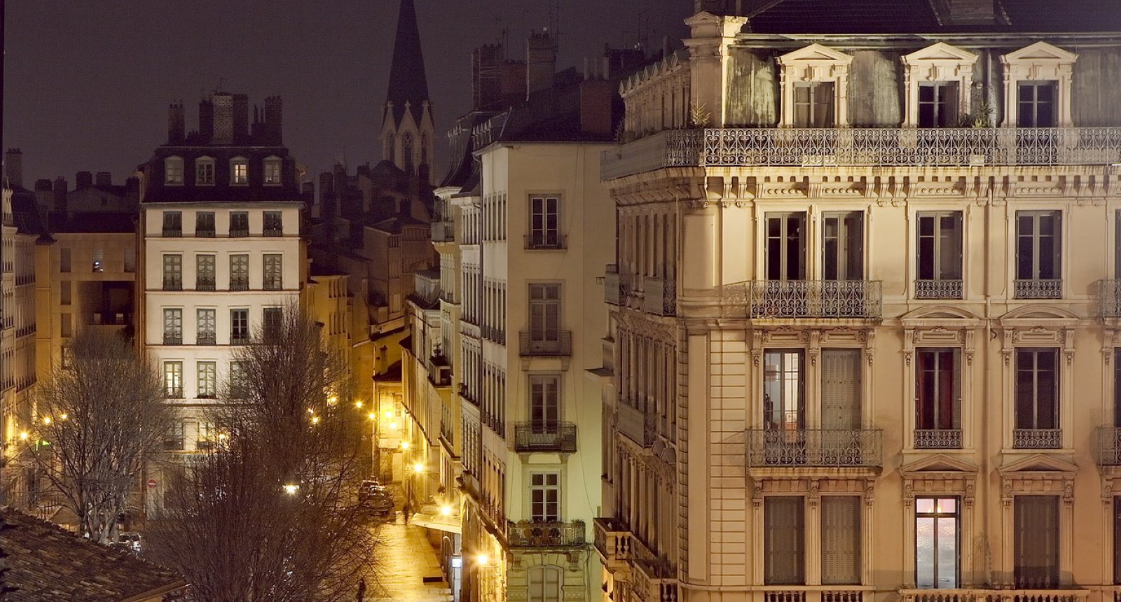 vue du gîte de charme