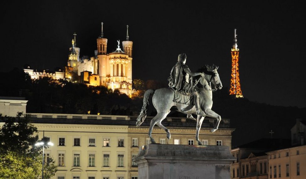 Visite nocturne de Lyon