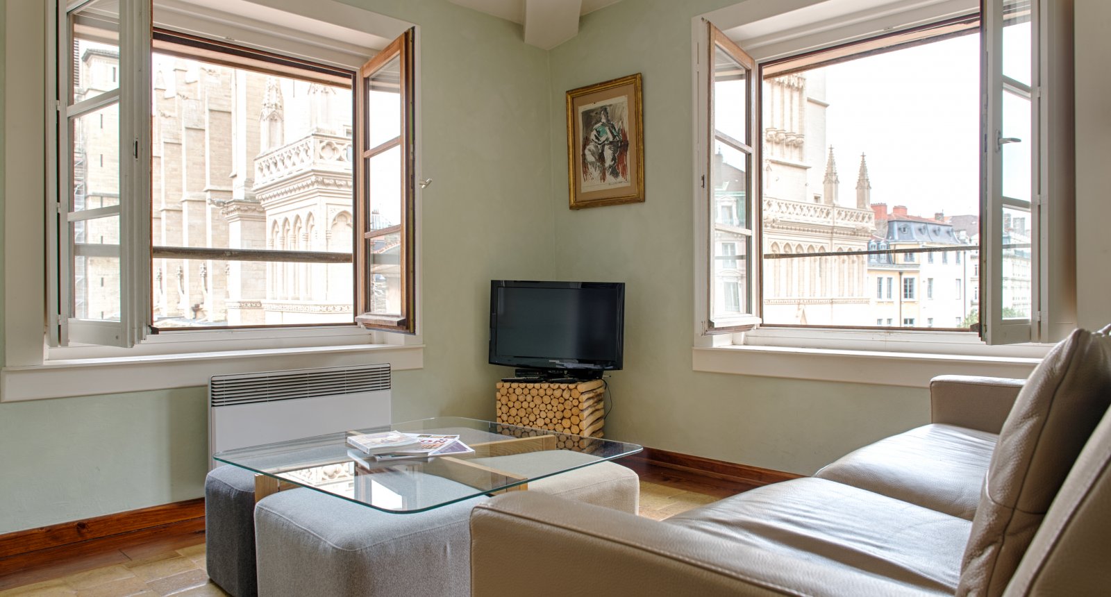 salon de l'appartement meublé de tourisme