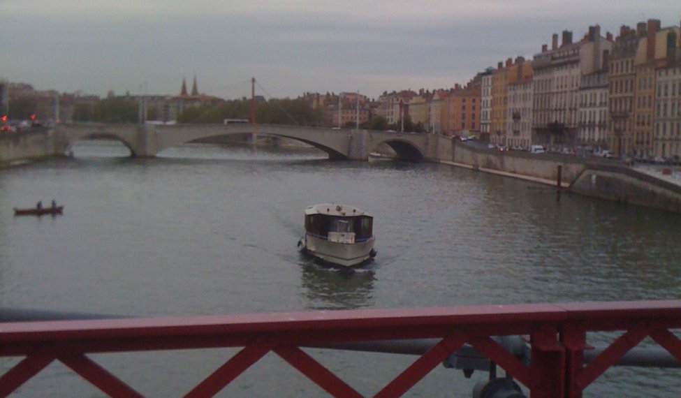 Circuler à Lyon en Vaporetto