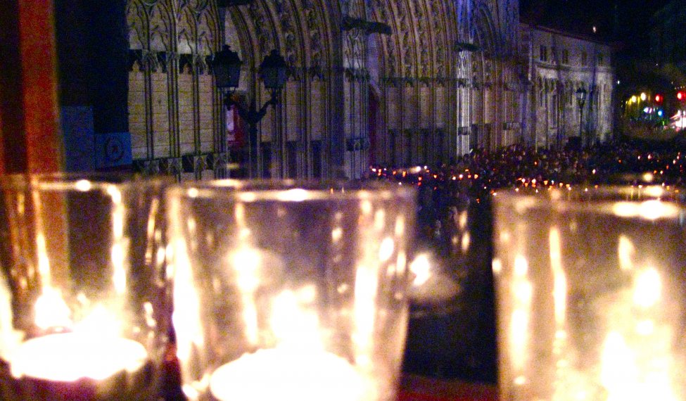 What is the origin of the festival of lights of Lyon ?