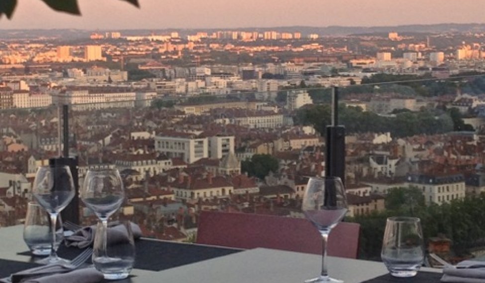 Terrasse du restaurant gastronomique