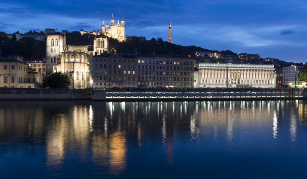 Quai de Saône By Night